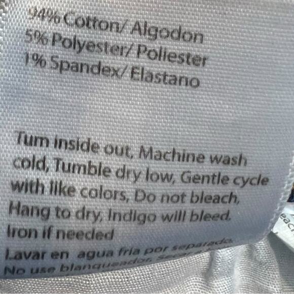 Risen Jeans Sz 28 High Rise Straight Slim Flare Ankle Jeans - RDP5711 - Picture 10 of 15